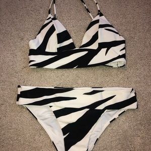 Forever 21 Zebra Bikini